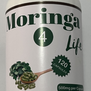 Moringa-4-Life 120 Moringa Powder Capsules 3 x Bottles